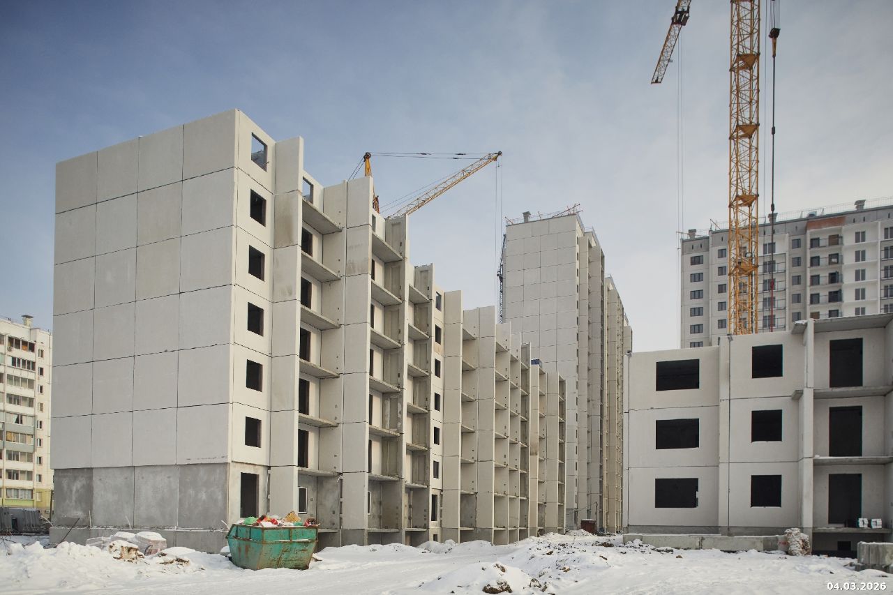 Ход строительства ЖК «Хорошее решение» — фото за март 2026